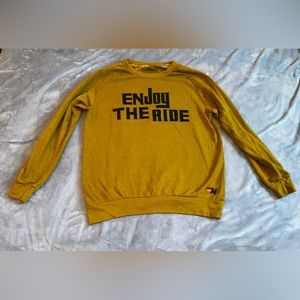Aviator Nation “Enjoy The Ride” Honey Crewneck